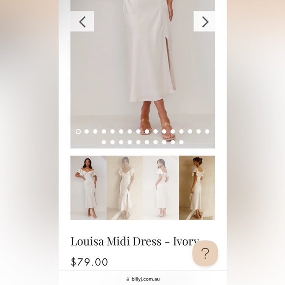 brand new midi dress - Picture 3 of 4